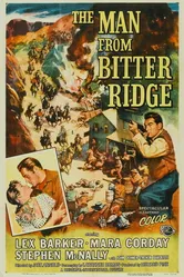 Человек из Биттер Ридж 1955 постер