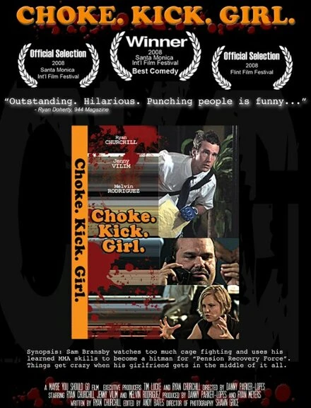 Постер Choke.Kick.Girl.