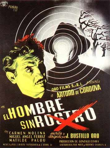 Постер Человек без лица 1950
