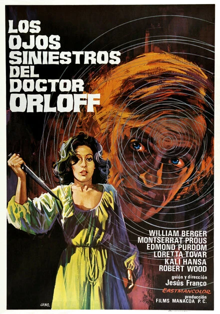 Постер Зловещие глаза доктора Орлоффа 1973
