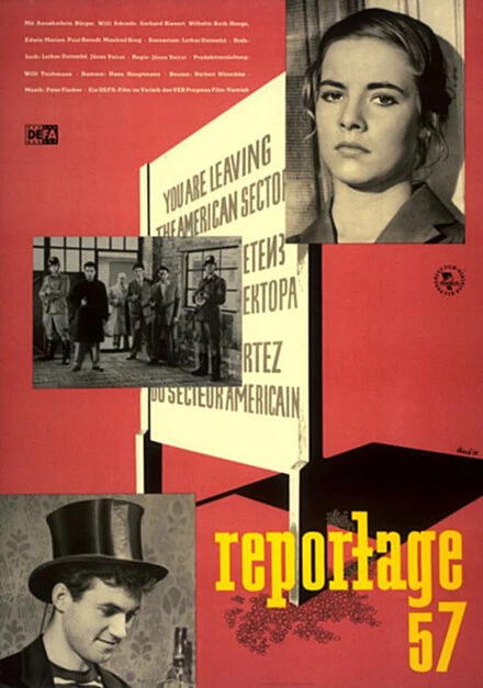 Постер Репортаж 57 1959