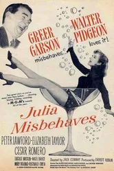 Джулия плохо себя ведет 1948 постер