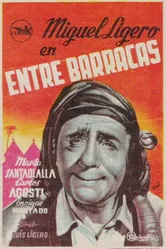 Entre barracas постер