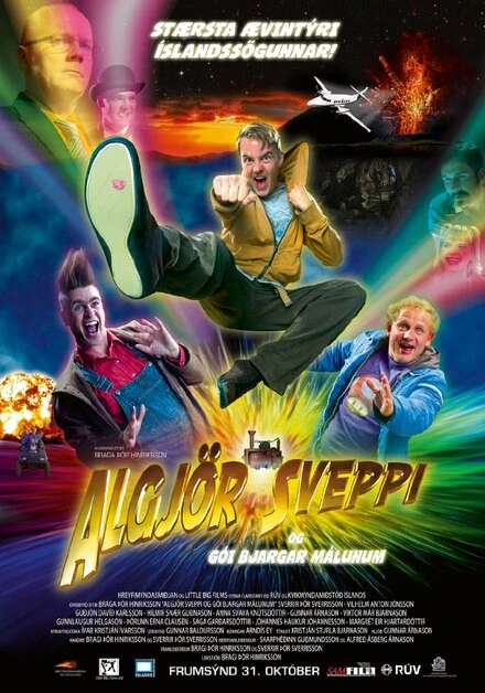 Постер Algjör Sveppi og Gói bjargar málunum