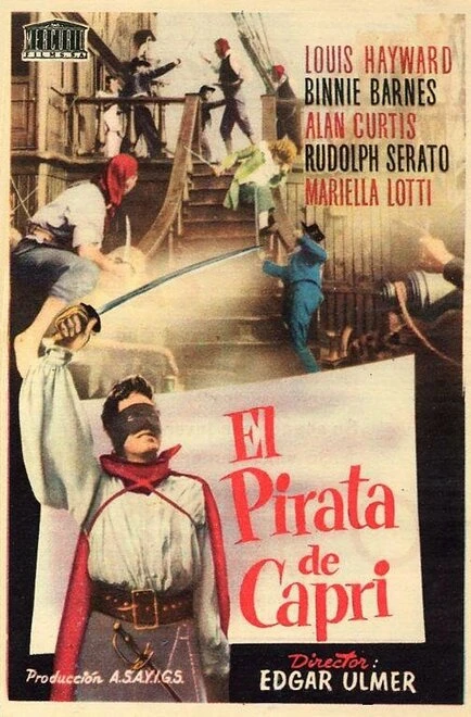Постер Пираты острова Капри 1949