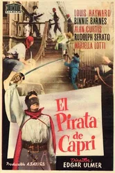 Пираты острова Капри 1949 постер