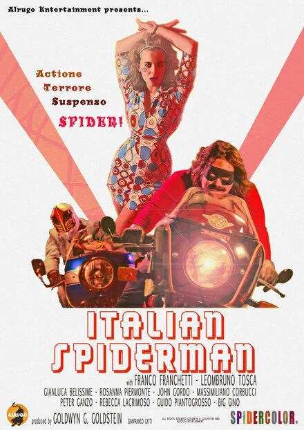 Постер Итальянский Спайдермен 2007