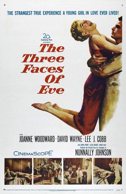 Постер Три лица Евы 1957
