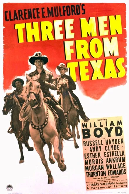 Постер Three Men from Texas