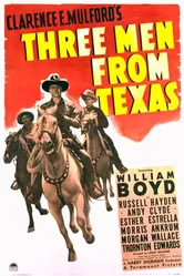 Three Men from Texas постер