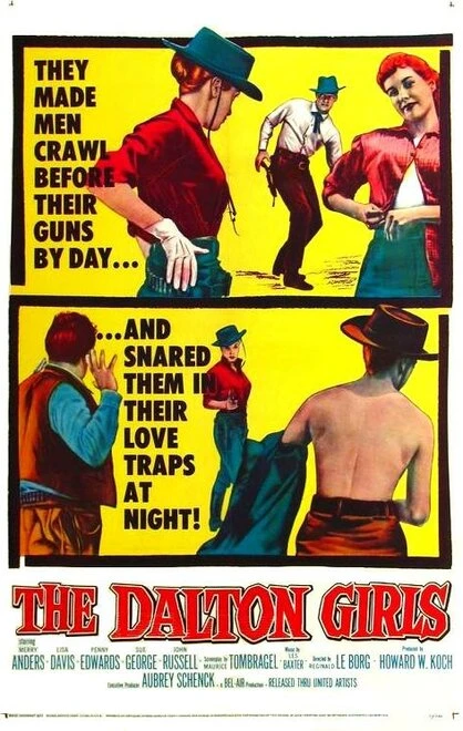 Постер Сестрички Далтон 1957
