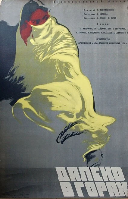 Постер Далеко в горах 1958