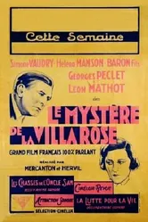 Le mystère de la villa rose постер