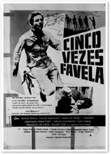 Постер Пять раз фавела 1962