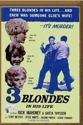 Three Blondes in His Life постер