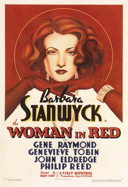Постер Женщина в красном 1935