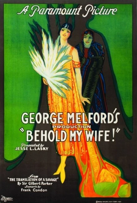 Постер Вот моя жена 1920