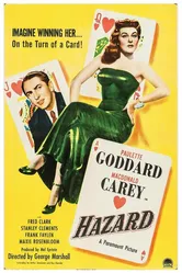 Hazard 1948 постер