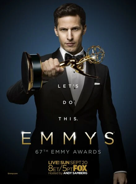 Постер 67-я церемония вручения прайм-тайм премии «Эмми» 2015