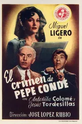 El crimen de Pepe Conde постер
