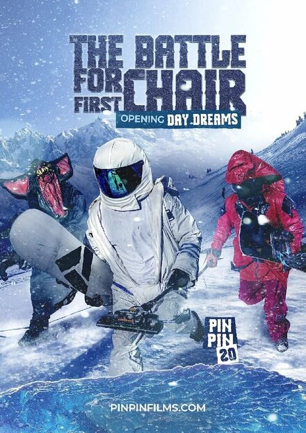 Постер The Battle for First Chair Opening Day Dreams PinPin Twenty