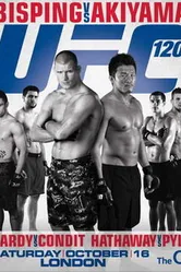 UFC 120: Bisping vs. Akiyama постер
