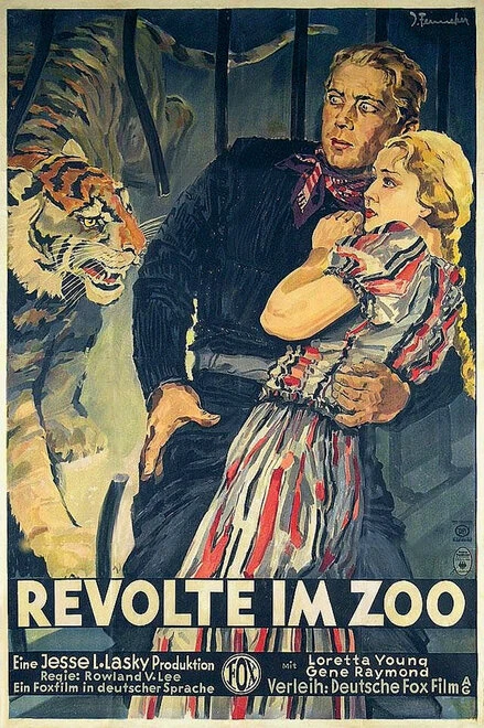 Постер Зоопарк в Будапеште 1933