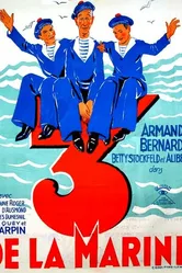 Три моряка 1934 постер