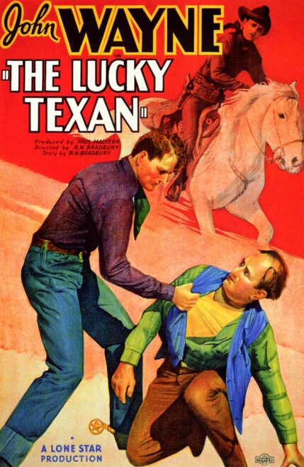Постер Везучий техасец 1934