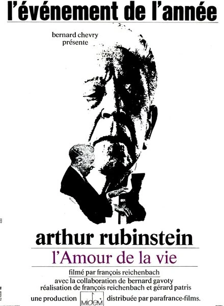Постер Артур Рубинштейн — Любовь к жизни 1969