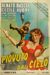 Свалившийся с неба 1953 постер
