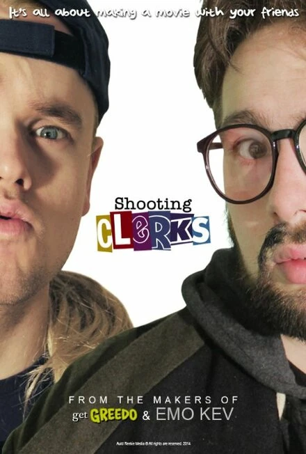 Постер На съёмках «Клерков» 2019