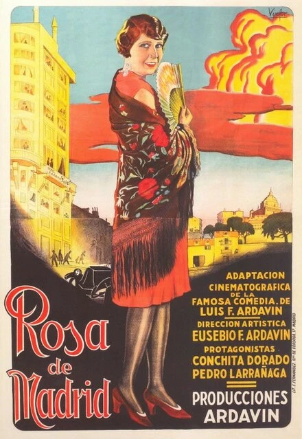 Постер Роза Мадрида 1928