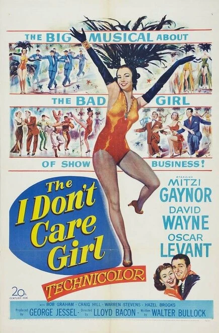 Постер The I Don't Care Girl
