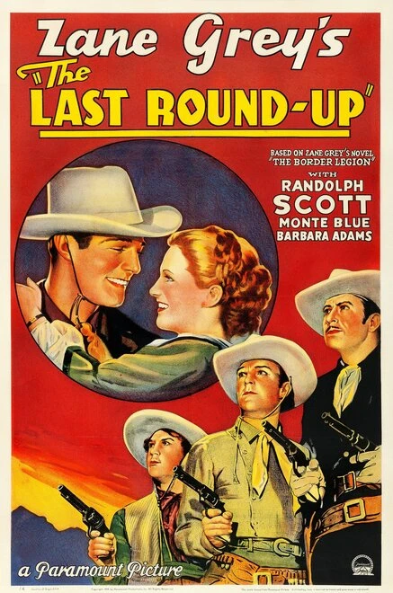 Постер The Last Round-Up 1934