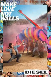 Make Love Not Walls постер