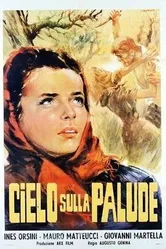 Небо над болотом 1949 постер