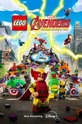 LEGO Marvel Мстители: Разрушительная миссия 2024 постер