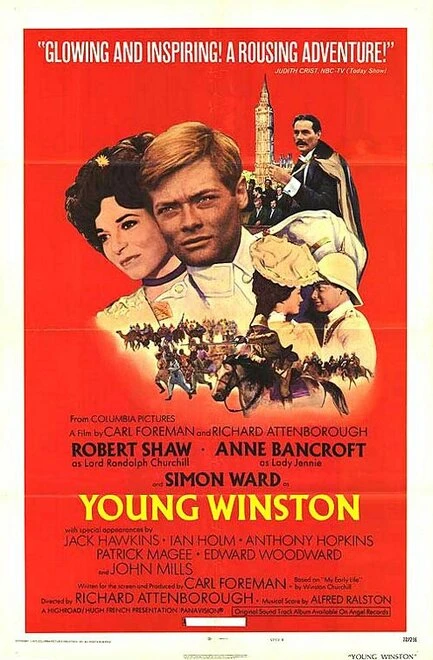 Постер Молодой Уинстон 1972