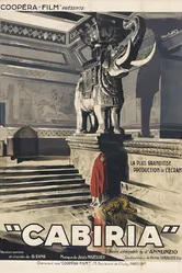 Кабирия 1914 постер