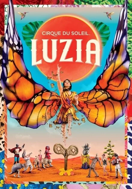 Постер Шоу Luzia от «Цирк дю Солей» 2019