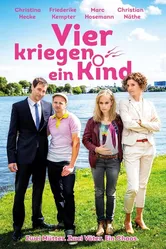 Vier kriegen ein Kind постер