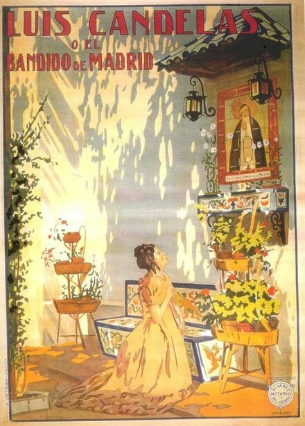 Постер Луис Канделас или бандит Мадрида 1926