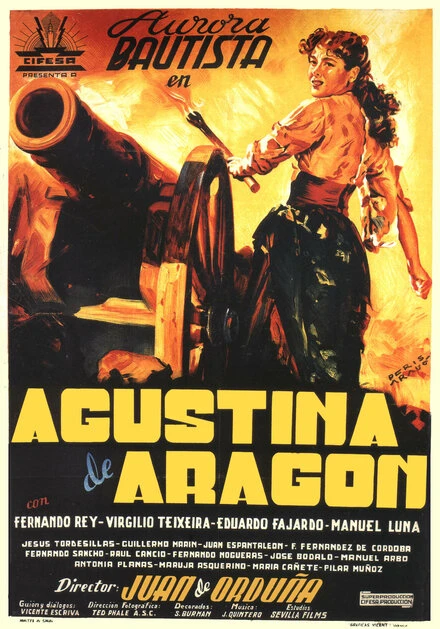 Постер Августина Арагонская 1950