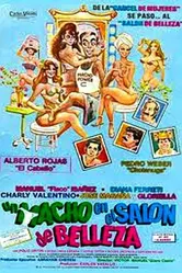Un macho en el salón de belleza постер