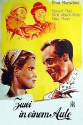 Двое на машине 1951 постер