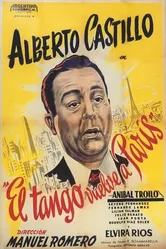 El tango vuelve a París постер
