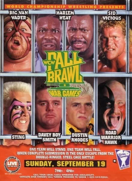 Постер WCW Жёсткая драка 1993