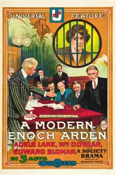 Современный Енох Арден 1915 постер