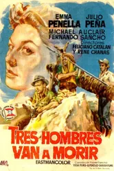 Tres hombres van a morir постер